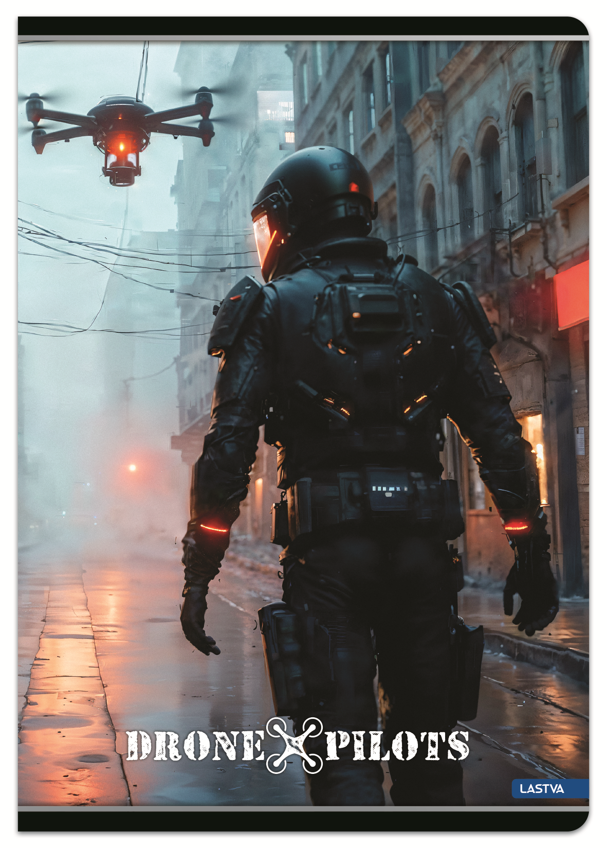 SVESKA A4 LINIJA DRONE PILOTS (više dezena) - Knjižara Riznica Beograd